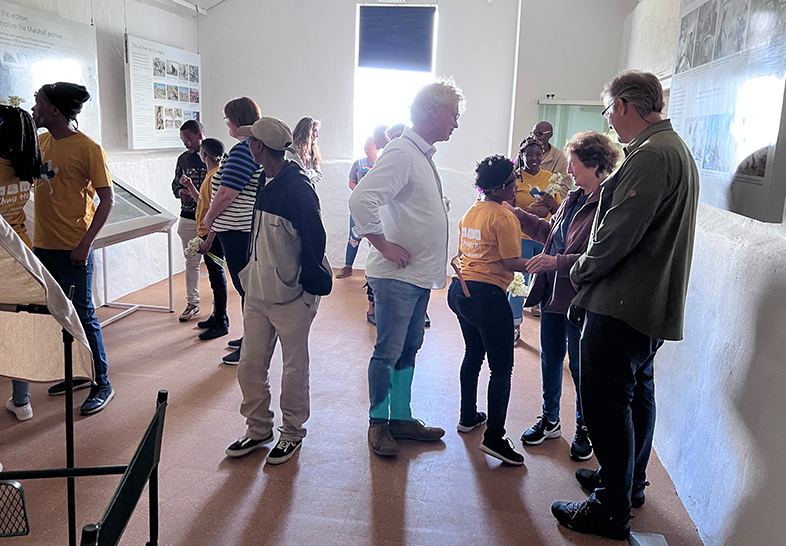 Marshall Exhibit at !Khwa tuu San Cultural Center