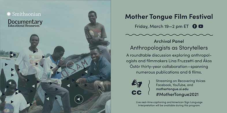 Mother Tongue Film Festival 2021 - Archivist as Storyteller